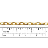 BCH1353 Brass Oval Link Chain
