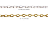 BCH1353 Brass Oval Link Chain