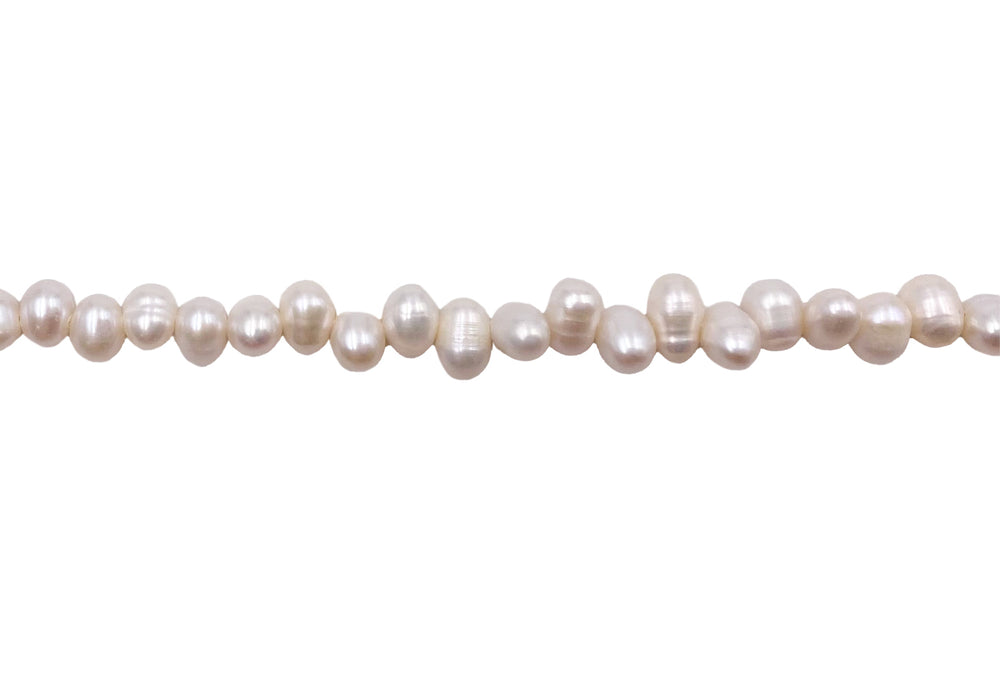 FWP1121 Oval Shape Fresh Water Pearl Beads