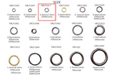 ORLF1017 0.6mm x 3.5mm O-Ring