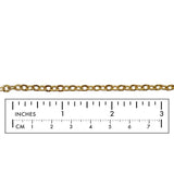 SSC1225 Stainless Steel Oval Link Chain With Design