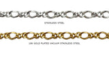 SSC1228 Long & Short Link Swirl Chain