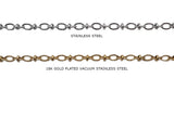 SSC1230 Stainless Steel  Chain With Design
