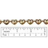 SSC1246 Stainless Steel Heart Link Chains