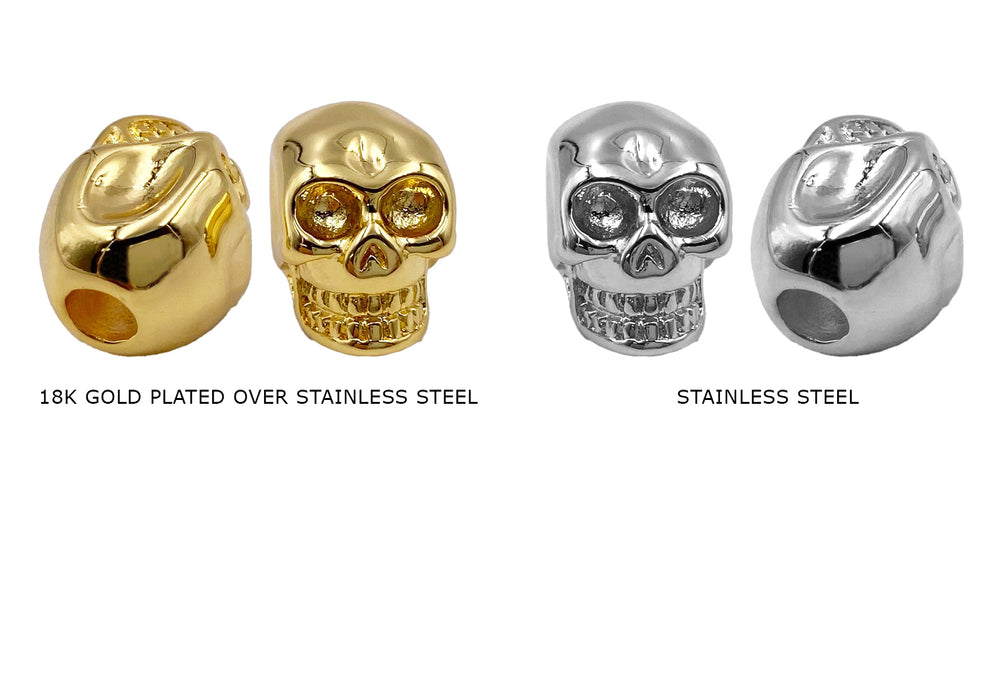 SSS1005 Stainless Steel Skull Charm/Pendant