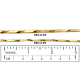 SSC1140 Stainless Steel Decorative Bar Chain 4mmX14.9mm