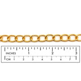 ACYF1003 Aluminum Oval Link Chain CHOOSE COLOR BELOW
