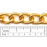 ACYF1026 Aluminum Oval Link Chain Chain CHOOSE COLORS BELOW