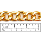 ACYF1028 Aluminum Curb Chain CHOOSE COLOR BELOW