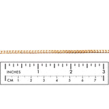BCH1060 Flat Curb Chain - CHOOSE COLOR BELOW