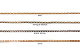 BCH1060 Flat Curb Chain - CHOOSE COLOR BELOW