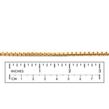 BCH1074  Box Chain CHOOSE COLOR BELOW