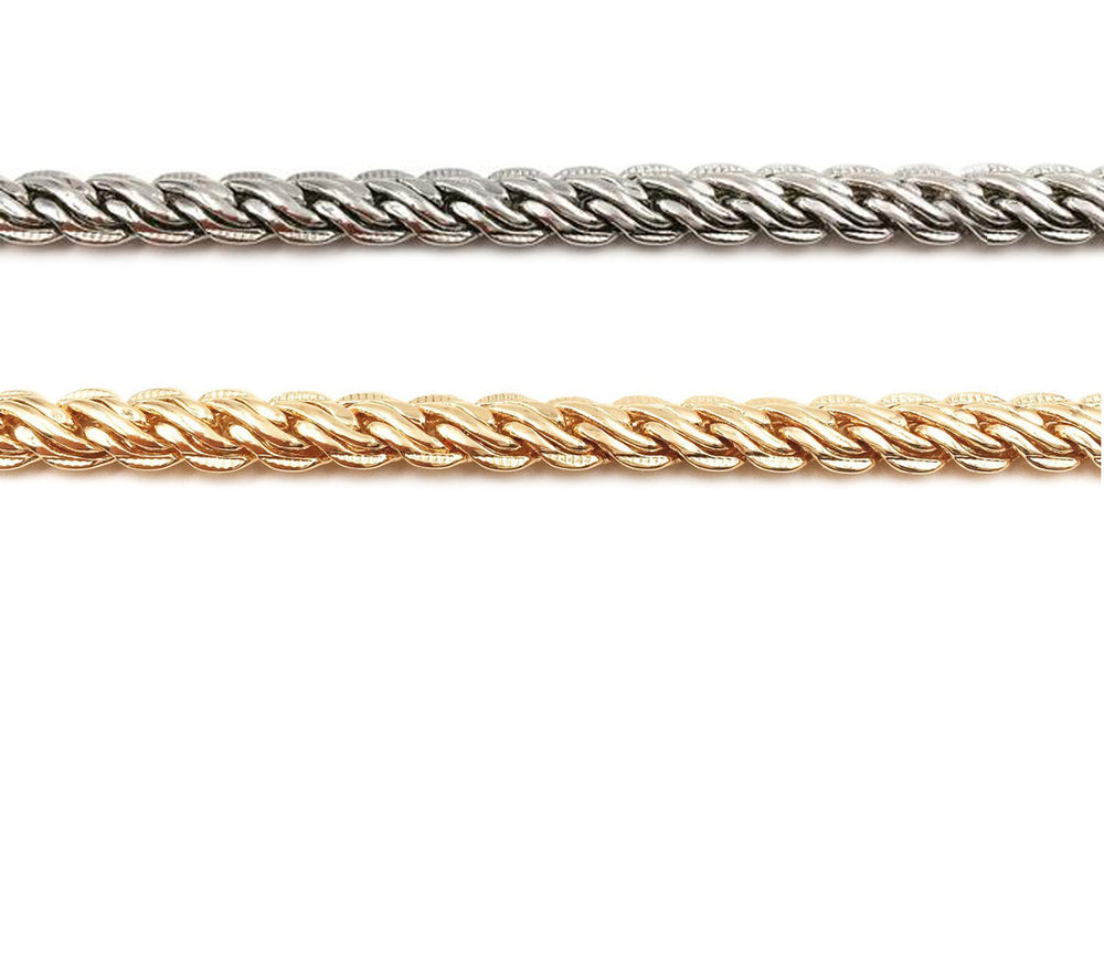 BCH1196 Serpentine Chain - CHOOSE COLOR FROM DROP DOWN ARROW