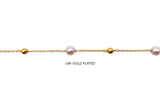 BCH1328 Round Imitation Pearl Beaded Chain