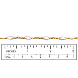 BCH1331 Imitation Pearl Beaded Chain