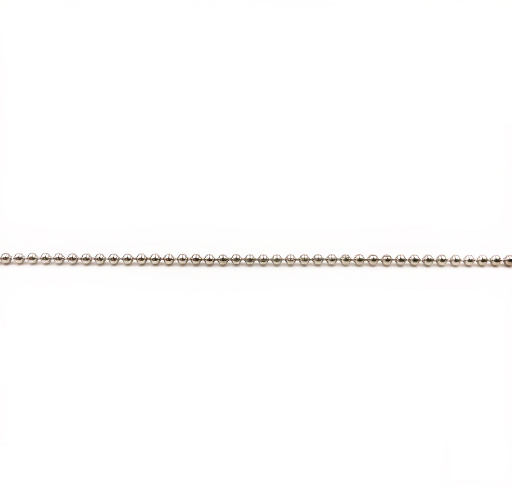 MC1086  1.5mm Ball Chain CHOOSE COLOR FROM DROP DOWN ARROW