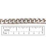 MCSX-SH765 Diamond Cut Curb Chain CHOOSE COLOR FROM DROP DOWN ARROW