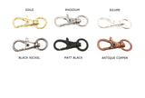 MP1188 Swivel Key Ring Clasp CHOOSE COLOR BELOW