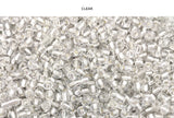 SBDF1006 Silver Lined 6/0 Seed Bead CHOOSE COLOR BELOW