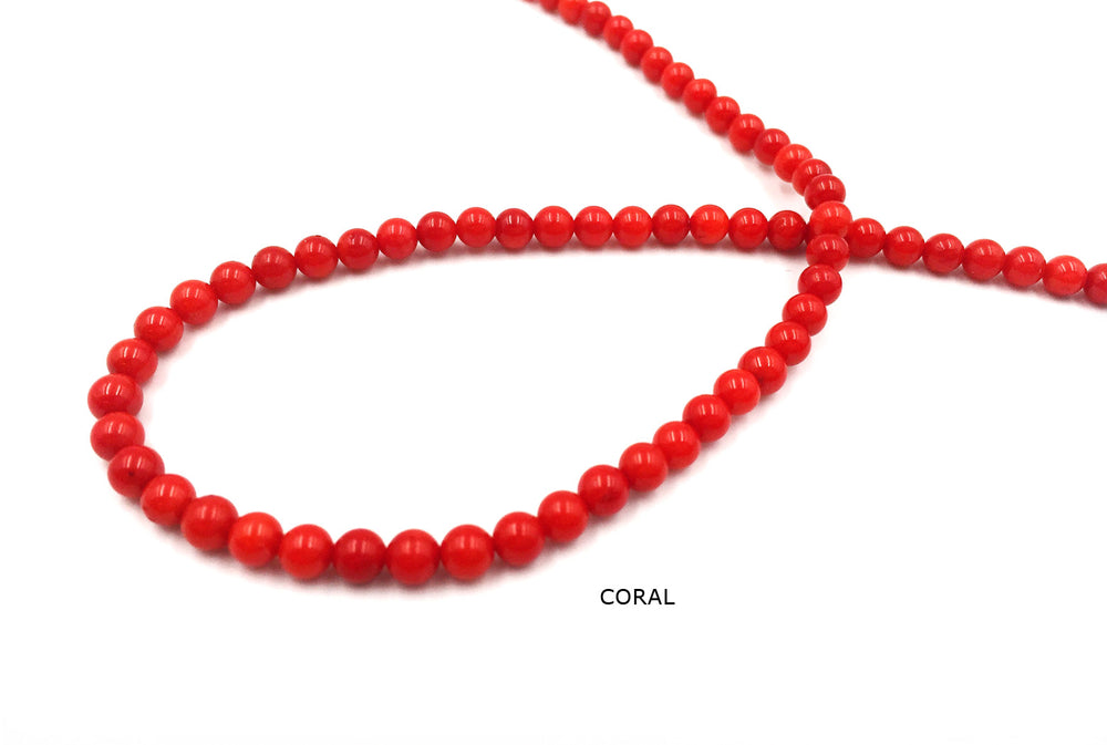 SP1046 4mm Round Shell Beads
