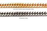SSC1019 Stainless Steel Curb Chain CHOOSE COLOR BELOW