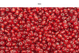 SBDF1006 Silver Lined 6/0 Seed Bead CHOOSE COLOR BELOW