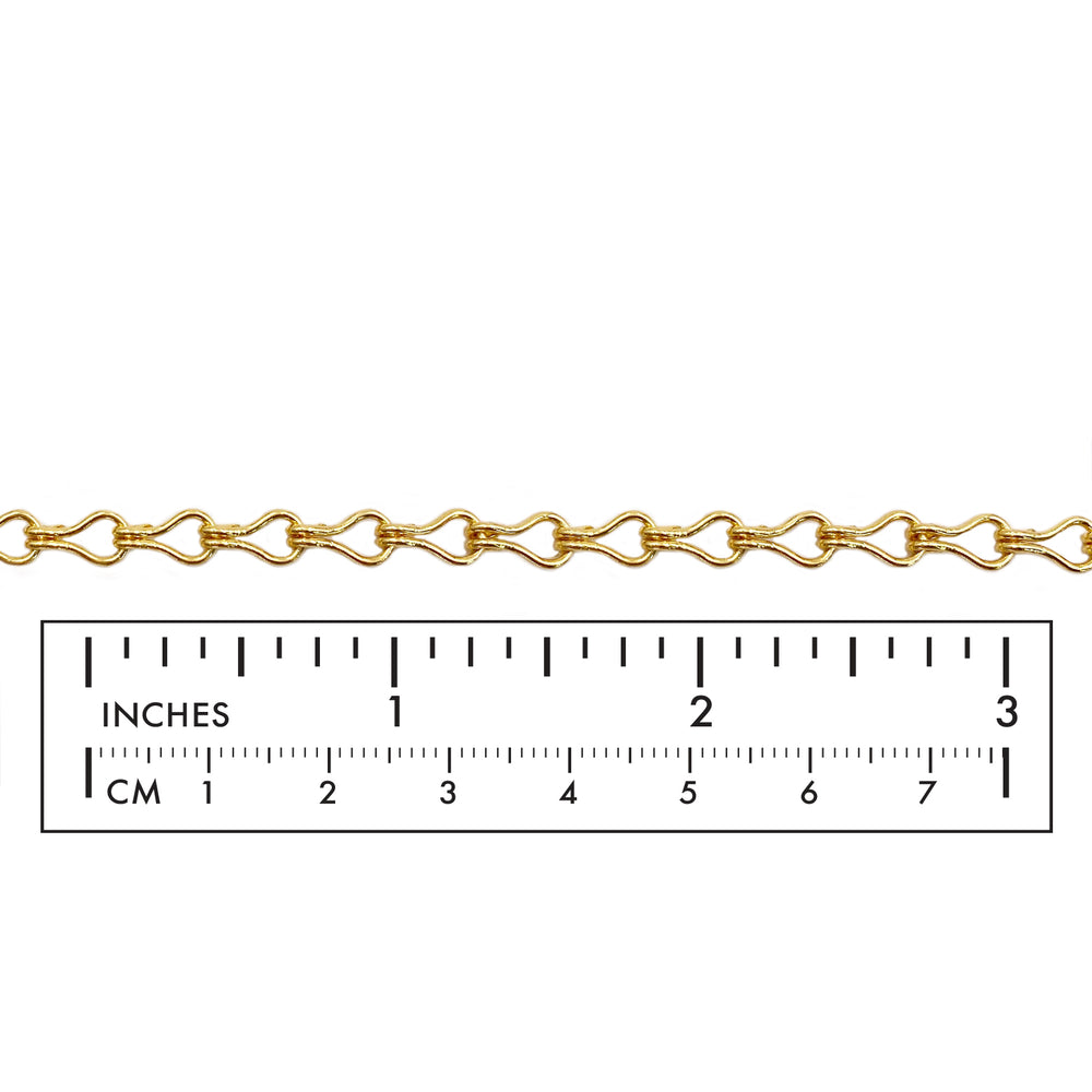 BCH1348  18k Gold Plated Curtain Chains