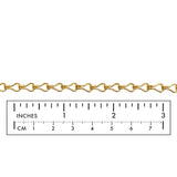 BCH1348  18k Gold Plated Curtain Chains