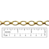 BCH1371  Oval Link Brass Chain