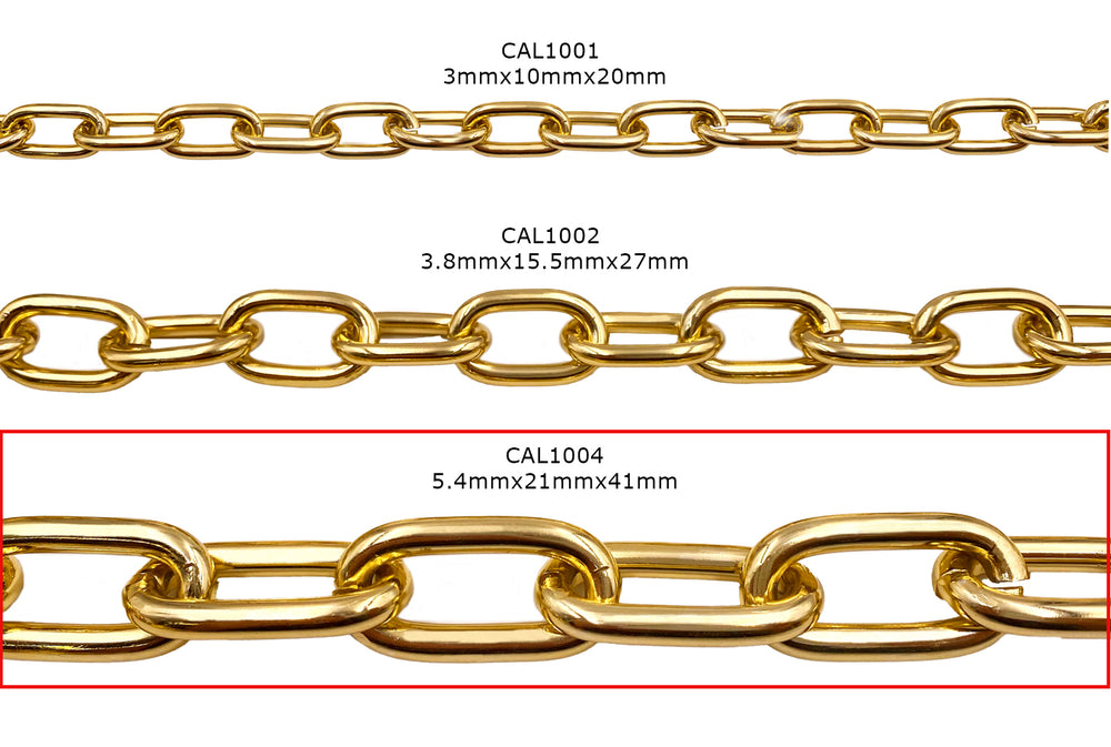 CAL1004 Aluminum Oval Link Chain