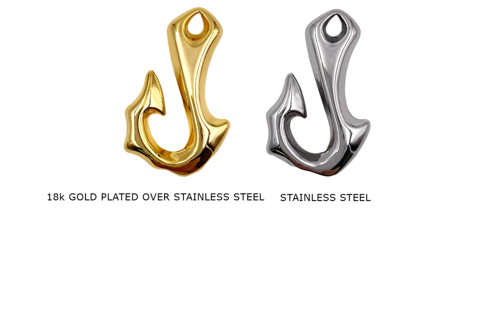 CS1015  Stainless Steel Hook Pendant