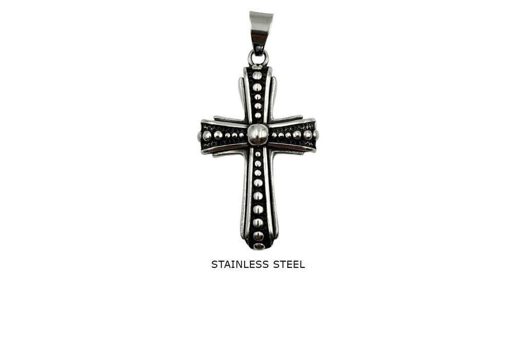 CS1149Z Large Cross With Round Ball  Designs 34mmx57.6mm