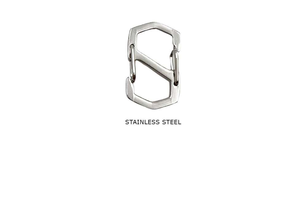 CSS1026 Stainless Steel  Spring Clasp - Double Hook Spring Clasp 22mm