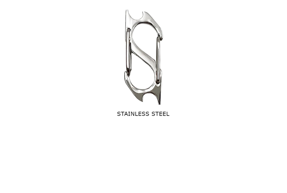 CSS1027 Stainless Steel  Spring Clasp - Double Sided Spring Clasp 29mm