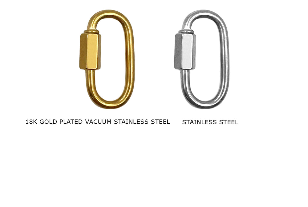 CSS1028  Stainless Steel Carabiner Clasp 42mm