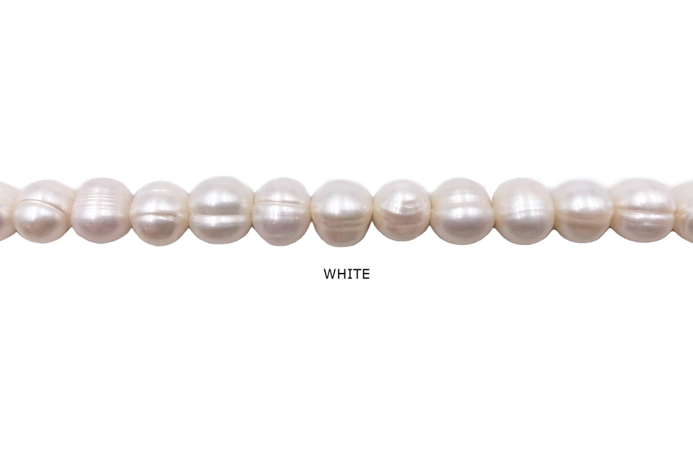 FWP1125 Baroque Fresh Water Pearl Round Beads 10mm