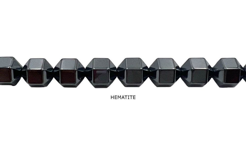 GSA1015.34  Geometric Gemstone Beads Spacers 12mm