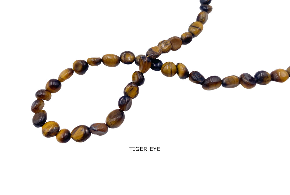 GSA1123 Oval Nugget Gemstone Beads/Spacers 5mm-8mm