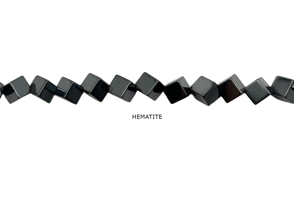 GSA1015.35  6mm Square Gemstone Beads Spacers
