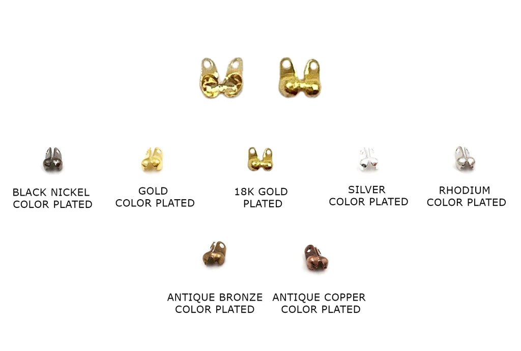 小物 ANTIDOTEBUYERS CLUB Classic Ball Chain Ball Chain Clasp - Gold, Rhodium, Silver, Black Nickel, Antique