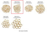 ORLF1018  0.6mm X 4mm O-Ring CHOOSE COLOR BELOW