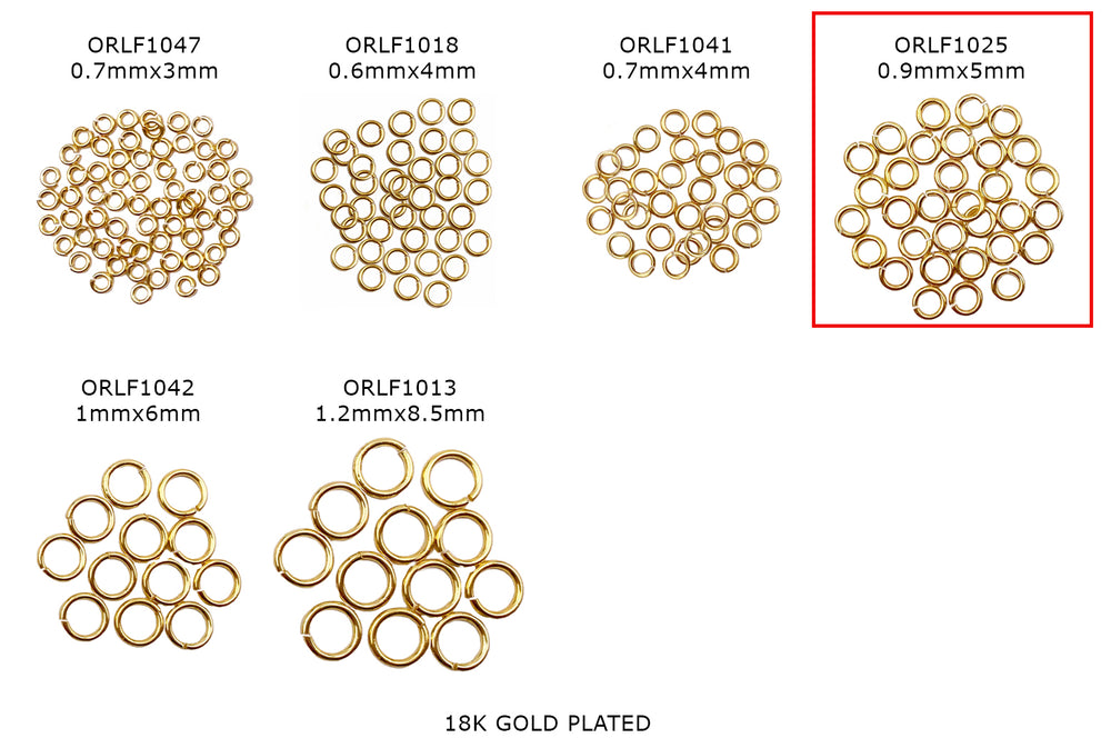 ORLF1025 0.9mm X 5mm O-Ring