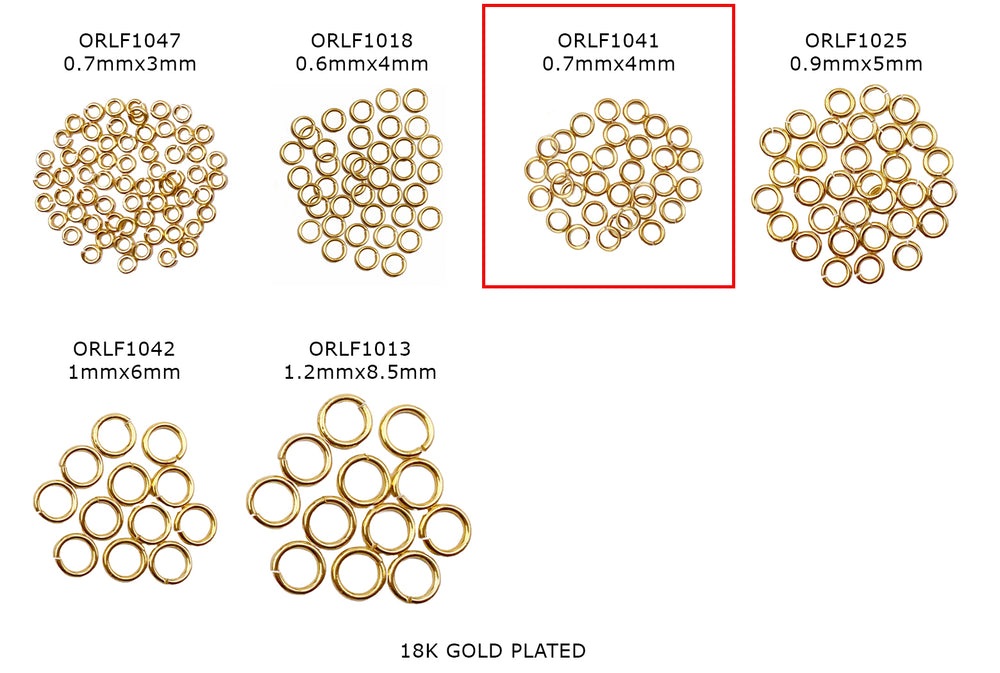 ORLF1041  0.7mm X 4mm O-Ring