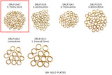 ORLF1047  0.7mm X 3mm O-Ring CHOOSE COLOR BELOW