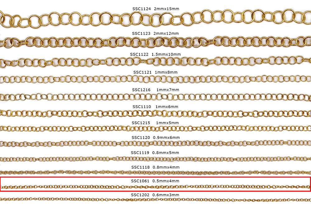 SSC1061 8k Vacuum Stainless Steel O-Ring Strand 0.5mmx4mm