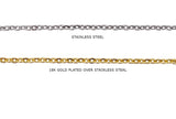 SSC1127 Stainless Steel  Oval Link Chain