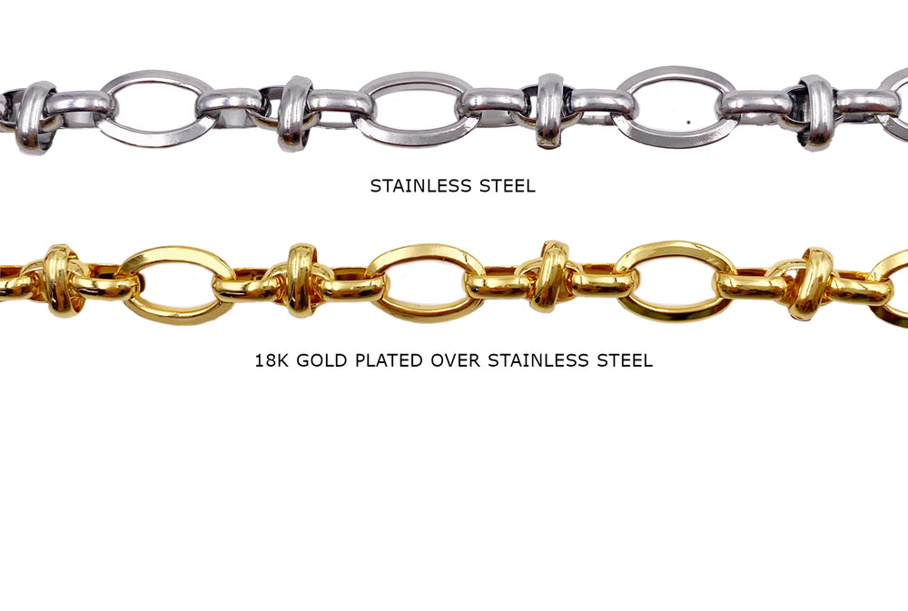 SSC1142 Stainless Steel Decorative Chain CHOOSE COLOR BELOW