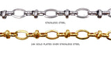 SSC1142 Stainless Steel Decorative Chain CHOOSE COLOR BELOW