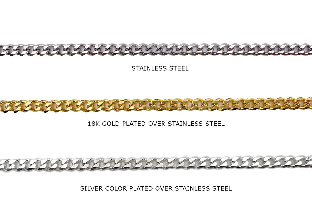 SSC1149 Stainless Steel Curb Chain 4.2mm