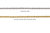 SSC1178 Stainless Steel Oval Link Chain With Design
